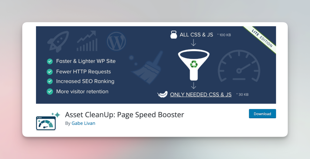 Meilleurs plugins wordpress pour booster votre seo smush asset cleanup page speed booster