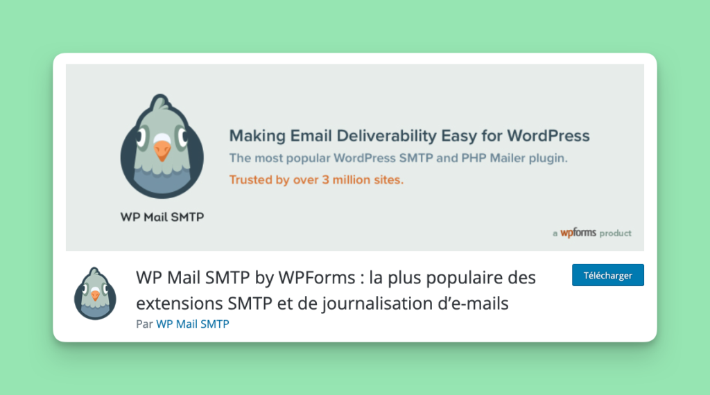 Meilleurs plugins wordpress pour communiquer avec vos visiteurs wp mail smtp