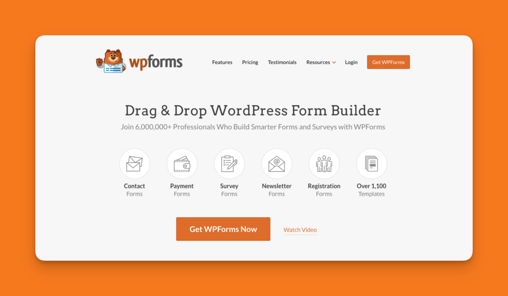 Meilleurs plugins wordpress pour communiquer avec vos visiteurs wpforms