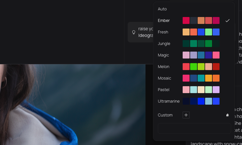 Ideogram 2.0 pourquoi c'est l'outil indispensable pour les graphistes palettes