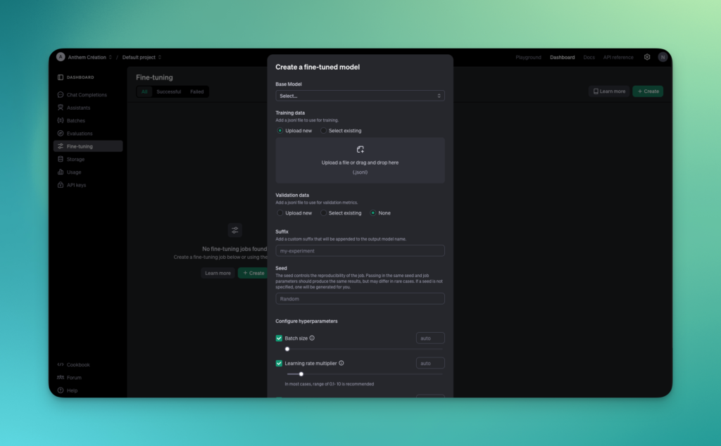 Distillation of gpt templates via api 2