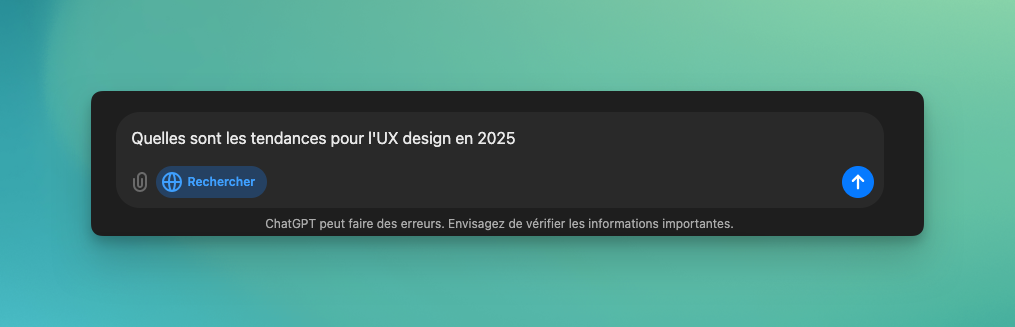 Chatgpt search va t il remplacer la recherche google ? interface 1