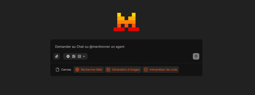 Mistral ai le chat interface