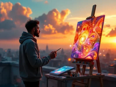Creative professions in danger ? How generative AI is reshaping the future of creation