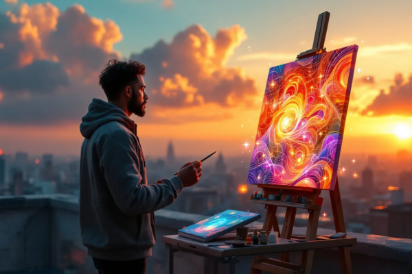 Creative professions in danger ? How generative AI is reshaping the future of creation