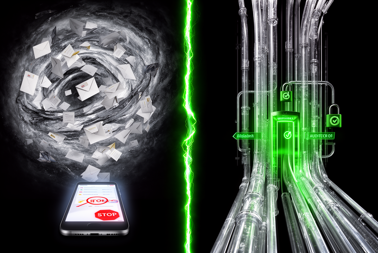 NemoClaw vs OpenClaw: contrast between uncontrolled AI agents and agents secured by a multi-layer architecture